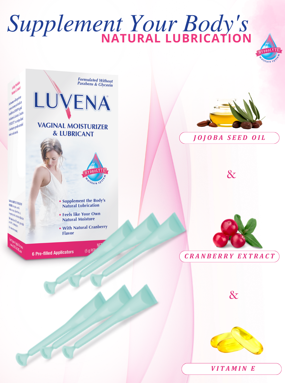 LUVENA Vaginal Moisturizer & Lubricant Luvena LUVENA Vaginal Moisturizer & Lubricant Luvena